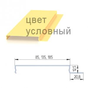 Рейка "Албес" AN85 A белая матовая 3м