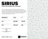 Потолочная панель SIRIUS 600x600x10