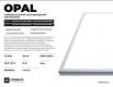 Светильник светодиодный OffenDecke рассеиватель OPAL IP20 4000К (40 Вт)